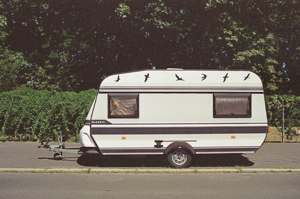 Camping car caravane
