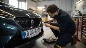 plaque immatriculation